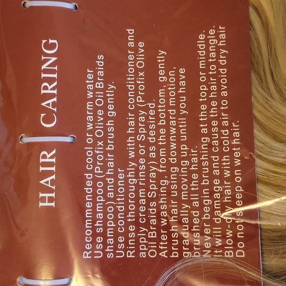 8 Pc Hair Extensions 24" Length - New - Picture 5 of 6